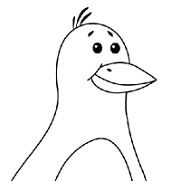 Coloriage pingouin